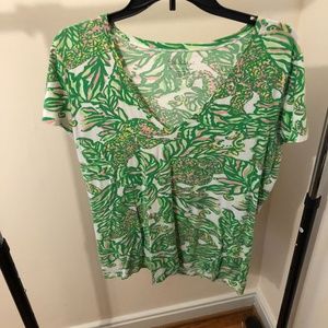 XL Lilly Pulitzer Etta Top- 2014 Print